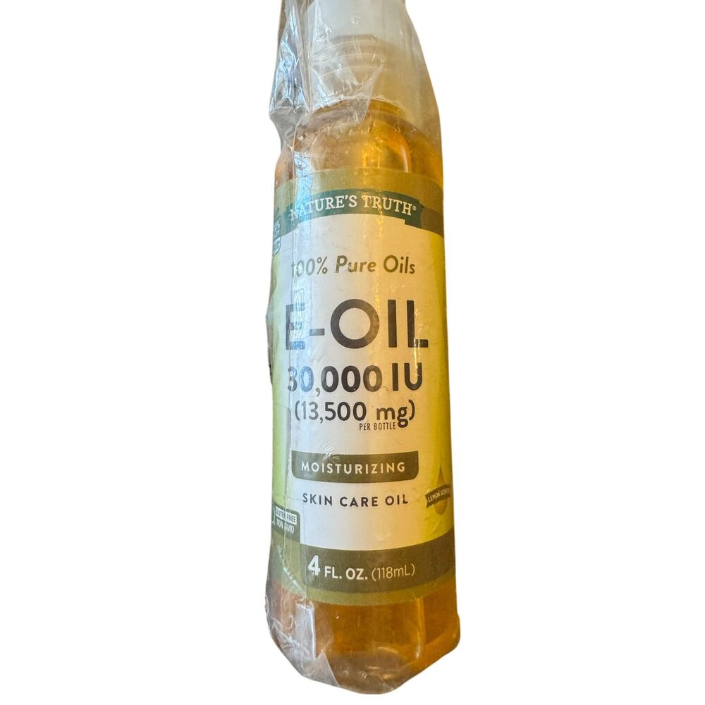 NATURE'S TRUTH E-Oil 30,000 IU Moisturizing Skin Care Oil 4 Fl Oz